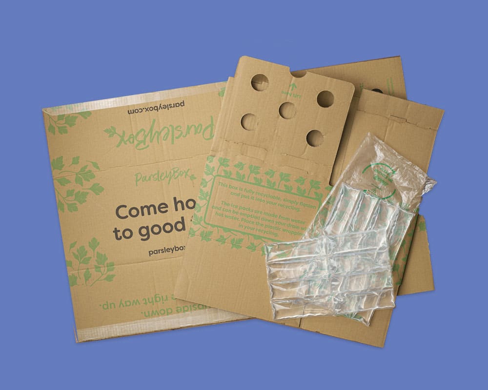 Custom Chilled Packaging - Parsley Box Printed Packaging, Bespoke Packaging UK, Custom Packaging