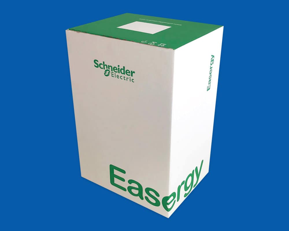 Custom packaging - Schneider Electric cardboard box, Printed Packaging, Bespoke Packaging UK
