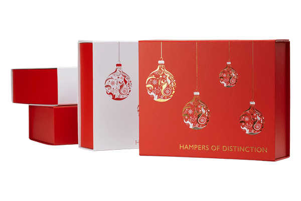 Hamper's of Distinction - Gift Boxes - Retail Packaging Solutions Example 
